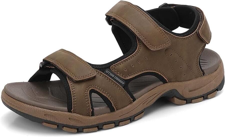 Sandalen voor heren zomer wandelen sport sandalen verstelbare gesp open teen strand schoenen voor outdoor