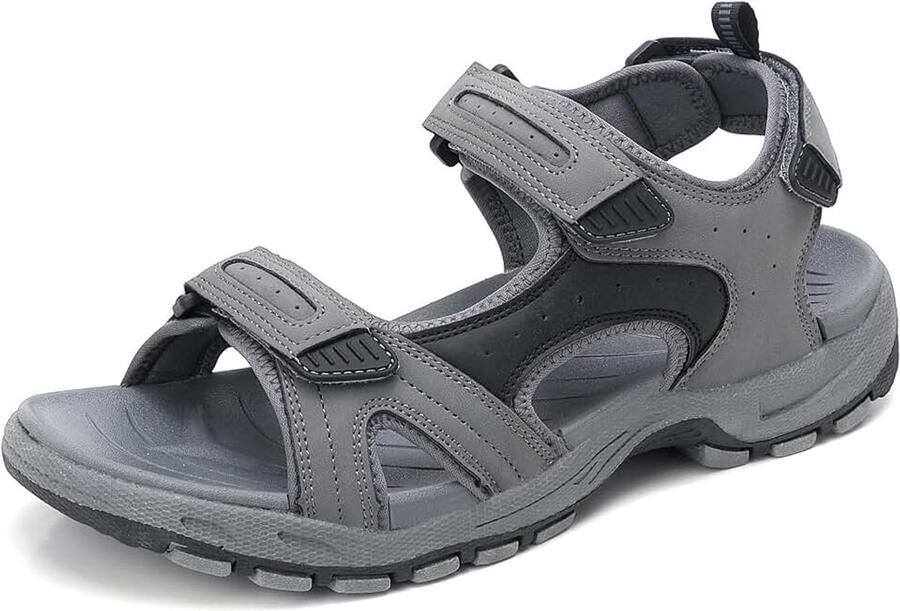Sandalen voor heren zomer wandelen sport sandalen verstelbare gesp open teen strand schoenen voor outdoor
