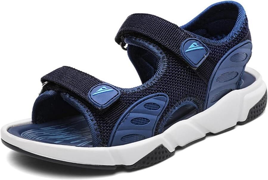 Sandalen voor Jongens met Open Teen en Verstelbare Riem Zomerschoenen voor Buiten en Strand