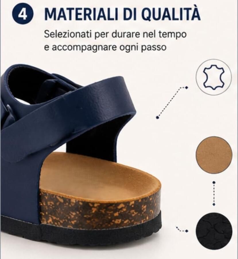 Sandalen voor kinderen en jongeren met ergonomisch voetbed gesloten teen model met gekruiste banden