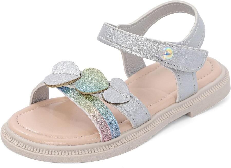 Sandalen Voor Meisjes Zomer Open Teen Eenvoudige Sluiting