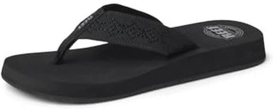 Sandy Black teenslippers voor dames