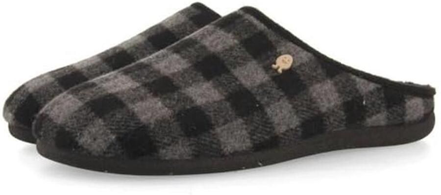 Savannahslippers voor Heren Comfortabele Pantoffels met Ruitpatroon