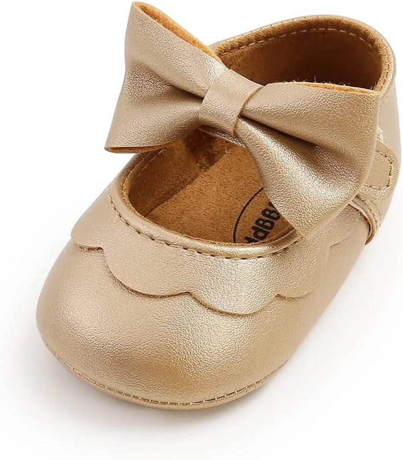 Zachte Babyschoentjes met Strik voor Loopstarters