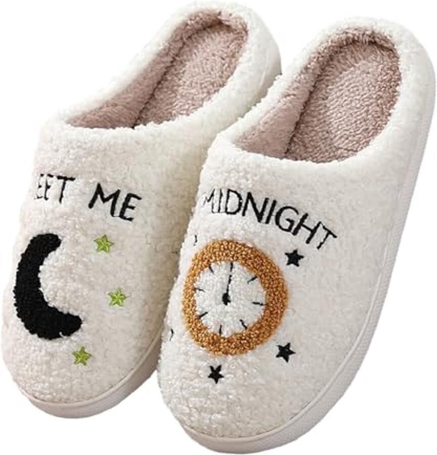 Schattige Cozy Pluche Slippers voor en Warm en Comfortabel voor Binnen en Buiten