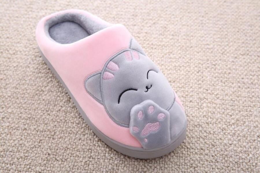 Schattige Kattenpantoffels Binnen Slippers Antislip Schoenen voor en nen