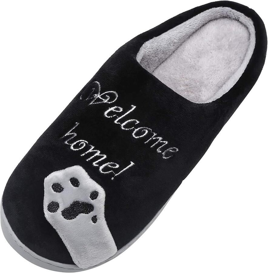 Schattige Pantoffel Warme Pantoffels Zachte Pluche Nieuwigheid
