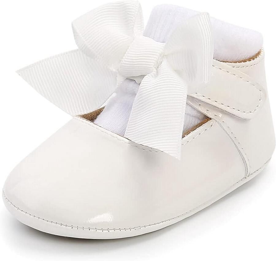 Schattige Prinsessen Schoen voor Baby Meisjes met Sok Eerste Wandelschoenen Peuters