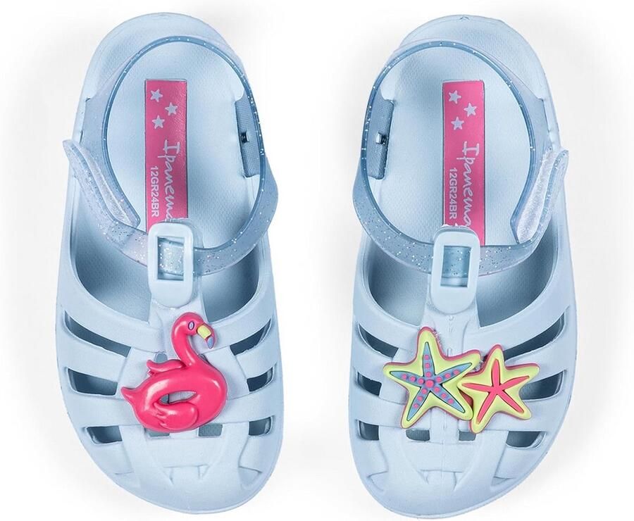 Schattige Zomersandalen voor Meisjes en Baby's met Eendjes en Flamingo's