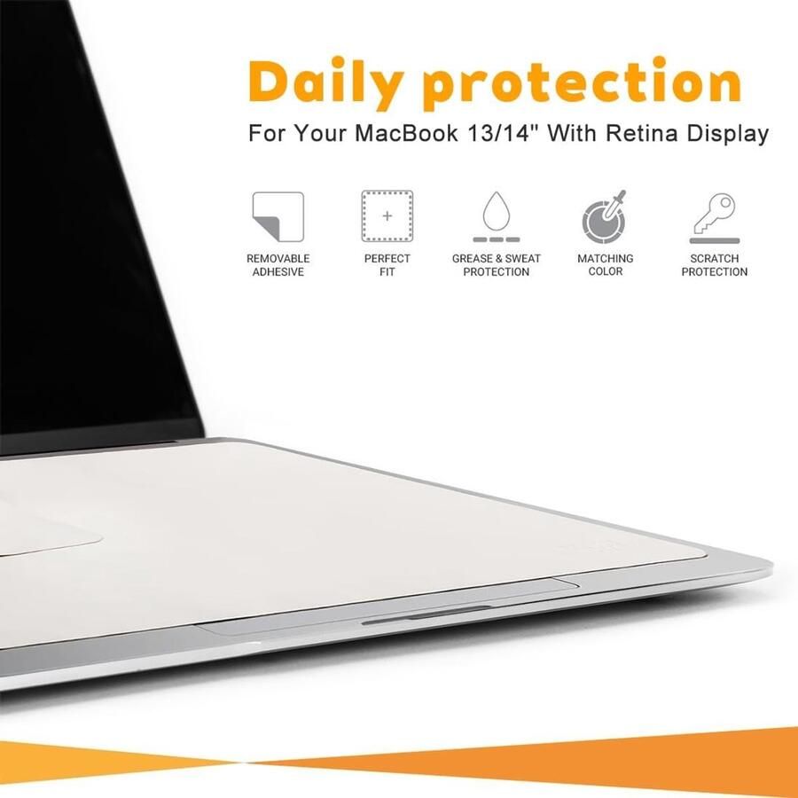 Schermtoetsenbordafdrukbescherming beschermingsset voor laptoptoetsenborden en beeldschermen microvezel reinigingsdoekje voor MacBook Pro 13 inch en inch