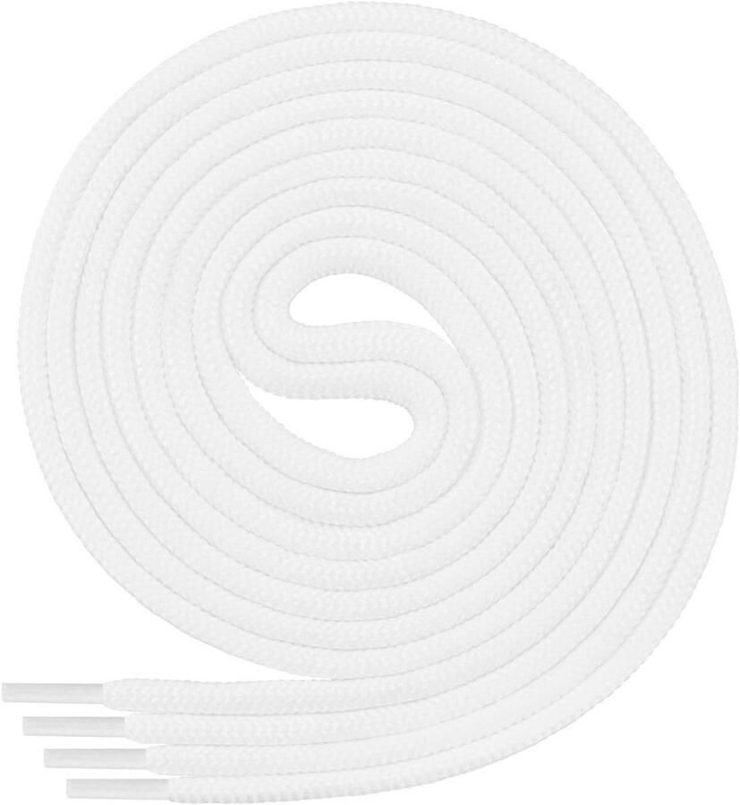 Scheurvaste Ronde Schoenveters voor Werk en Outdoorschoenen (4-Pack)