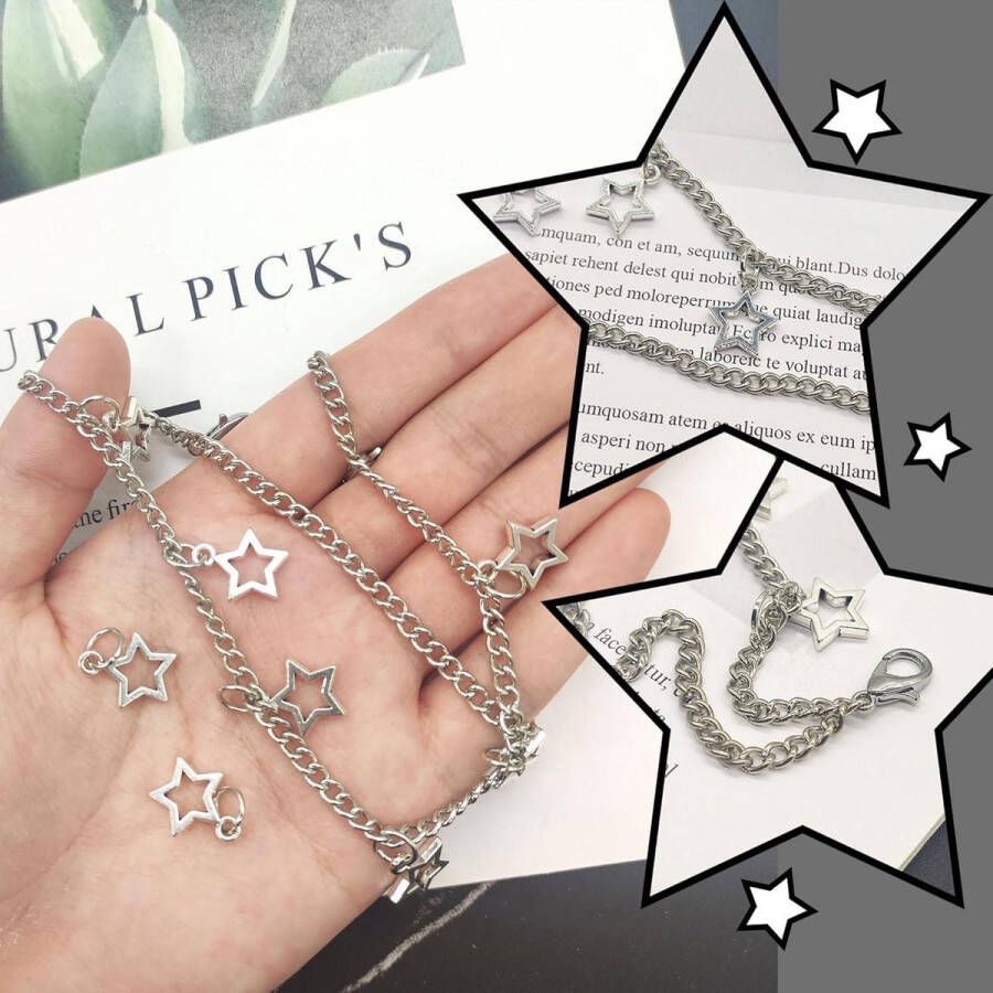 Schoen Hanger Kettingen Set van 2 stuks voor Tiener en Volwassen Sandalen