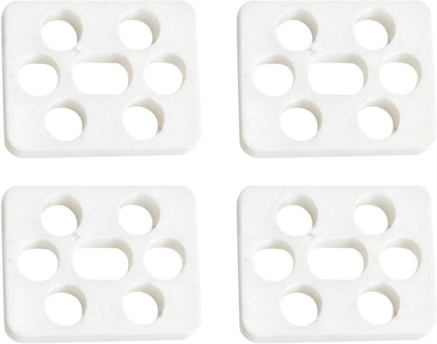 Schoen Lace Gespen Vetersluiting Accessoires Schoenen Vastzetten Geen Strikken Nodig Zilver en Zwart - Foto 1