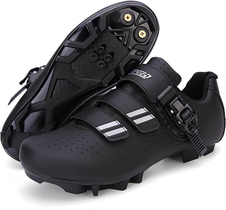 Schoen voor Mountainbike en Racefiets met SPD Cleats Unisex Fietsschoenen