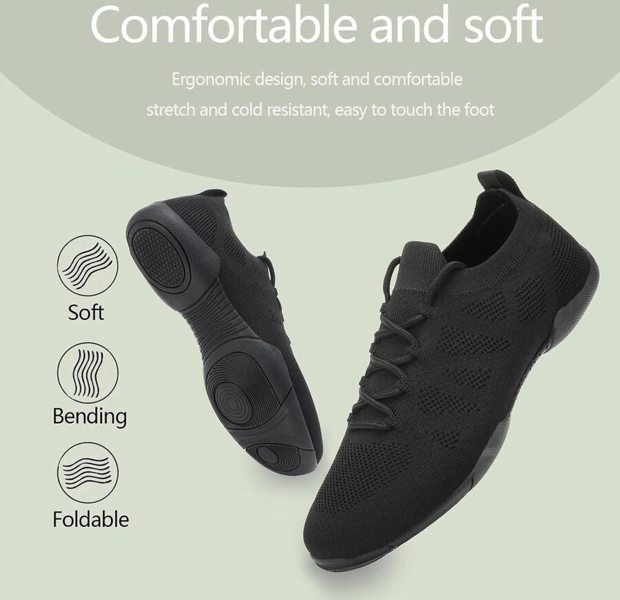 Schoenen Dames Cheerleading Schoenen Meisjes Dansen Cheer Gymschoenen Dans sneaker wit Jazz Yoga Training Aerobic Team Sport Veterschoenen