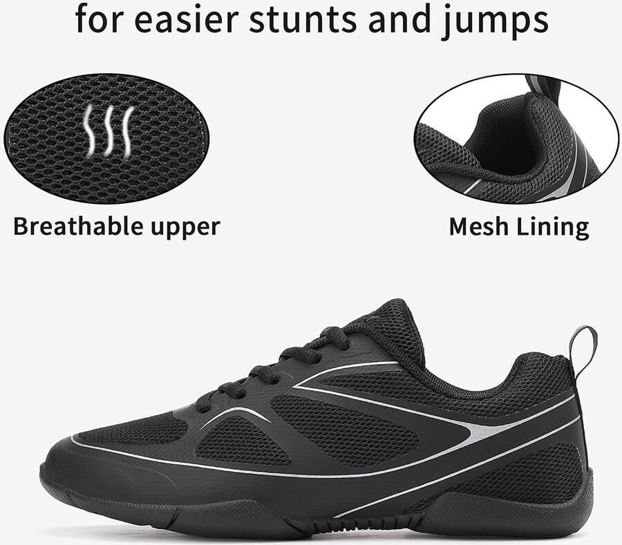 Schoenen Dames Meisjes Cheerleading Dansen Shoes Cheerleader Dans Sneaker Women Jazz Sportschoenen Yoga Training Aerobic Veterschoenen