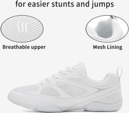 Schoenen Dames Meisjes Cheerleading Dansen Shoes Cheerleader Dans Sneaker Women Jazz Sportschoenen Yoga Training Aerobic Veterschoenen