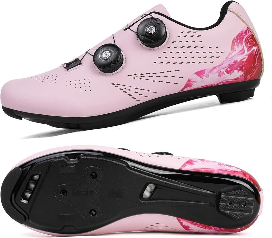 Schoenen Professionele Fietsschoen voor Unisex Pro Outdoor Fietssneakers Compatibel Met Alle SPD-SL & Look