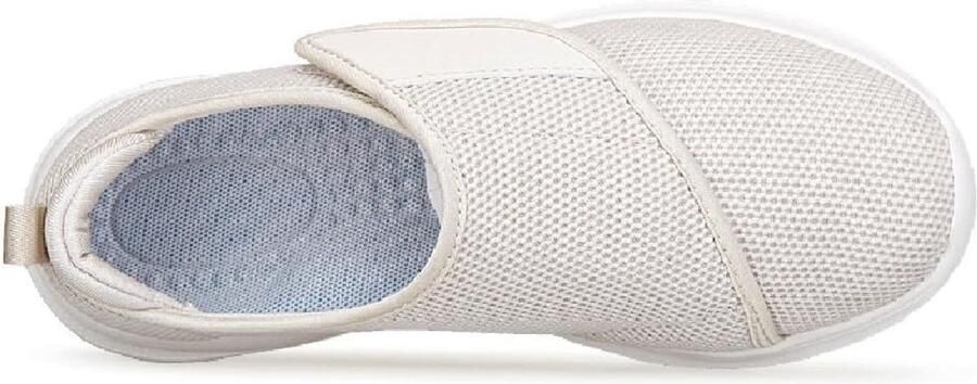 Schoenen voor en extra breed antislip voor gezwollen voeten orthopedische pantoffels wandelen casual werk comfortabel