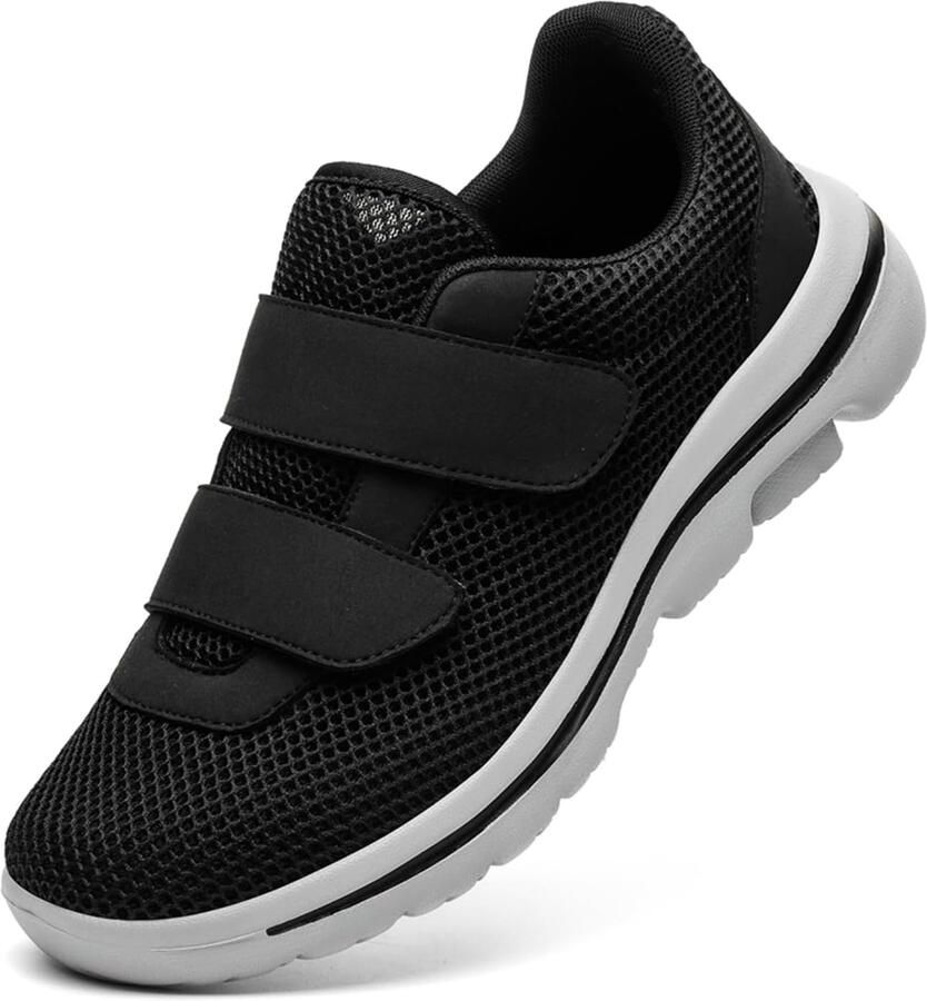Schoenen voor en Extra Breed Senioren Pantoffels Diabetische Orthopedische Schoenen Slip-on Lichte Outdoorschoenen