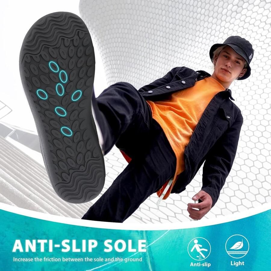Schoenen voor en Minimalistische Hardloopschoenen Light Ade de Schoenen met Brede Teenendoos Hardloop Gym Fitness Sneakers