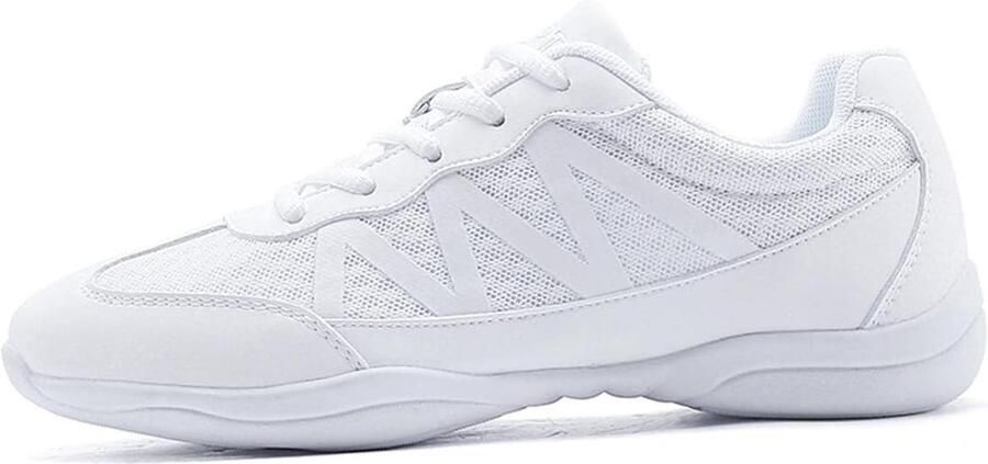 Schoenen voor dames meisjes cheerleading schoenen wit cheerleading sneaker school yoga gymnastiek trainingsschoenen