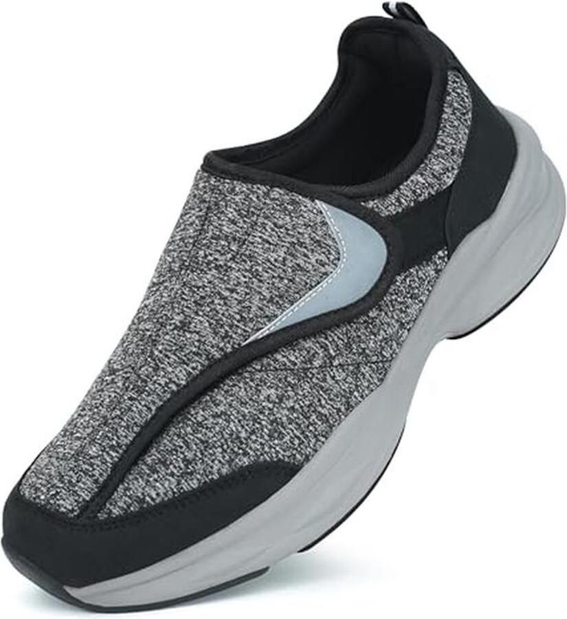 Schoenen voor heren met diabetes Wandelschoenen voor gezwollen voeten boogondersteuning en orthopedische ondersteuning