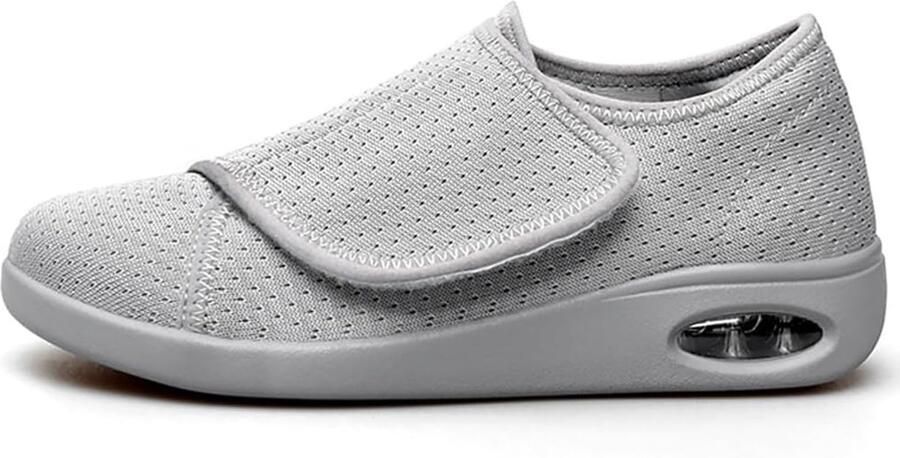 Schoenen Vrouwen Extra Brede Slip On Luchtkussen Artritis Orthopedisch Oedeem Gezwollen Slippers Verstelbare Wandelen Sandaal voor Ouderen