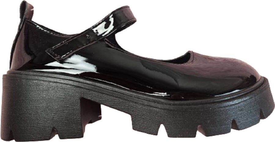 Schoenen Zwarte sandalen Gothic platform pumps