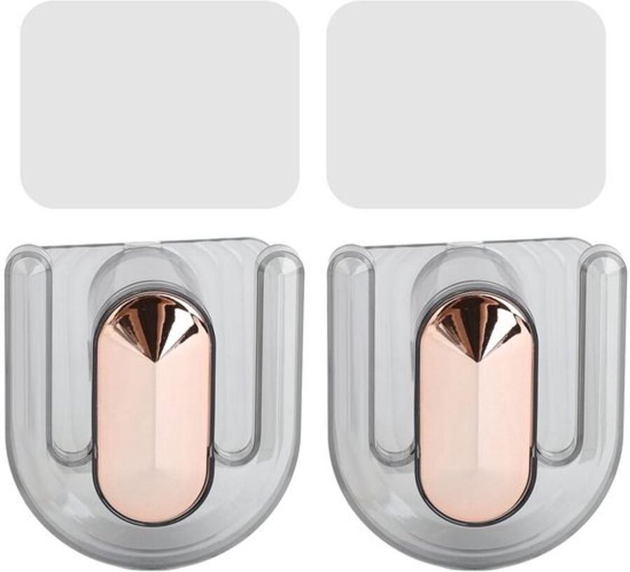 Schoenenrek Wandgemonteerd 2 Stuks Sterk Plastic Multifunctioneel Slippershanger Eenvoudige Installatie Slippersrek