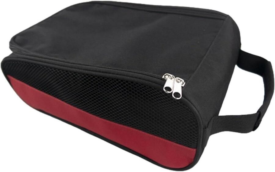 Sport schoenentas Reistas Organizer Schoenen Opbergen Waterafstotend 32.5 x Rood