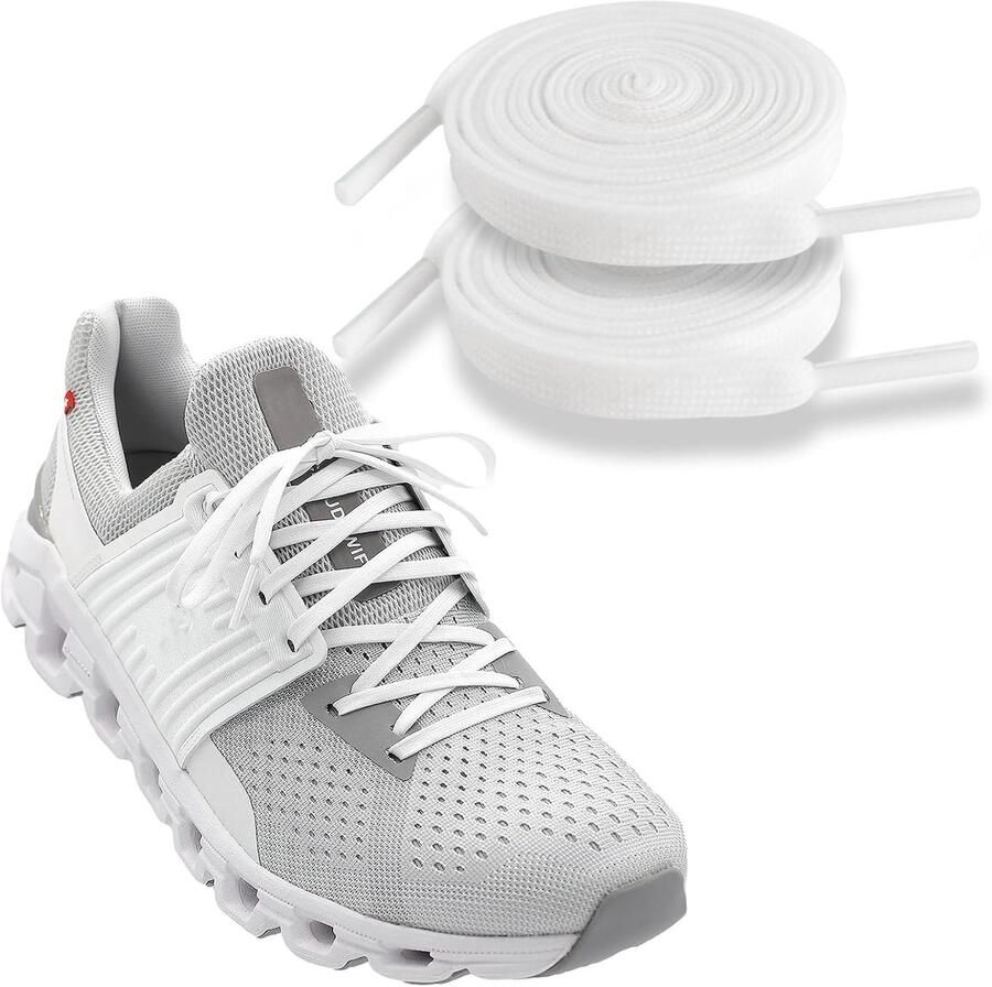 Schoenenveters 1 4 (6mm) Platte dunne vervangingsveters Perfect voor On Cloud sneakers m-winkel