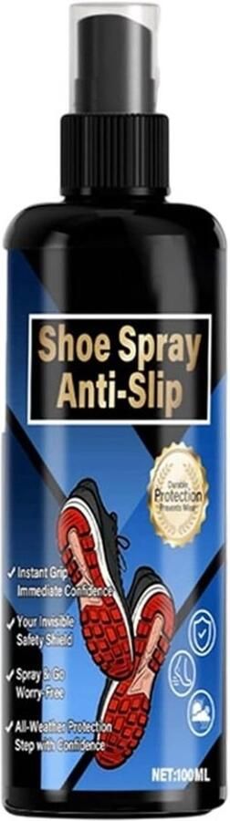 Schoengrijpspray Tractie verbeteren Sportprestaties Meer stabiliteit 100 ml Transparant