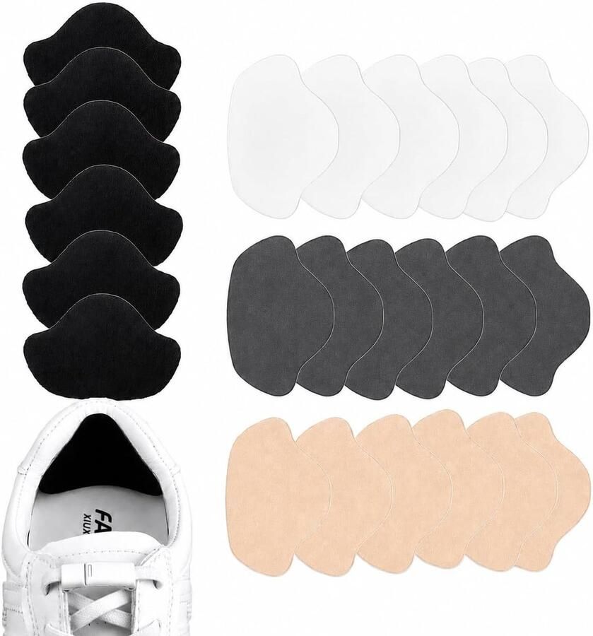 Schoenhak reparatie patch voor sneakers zelfklevende hielpatch voor leer hielbescherming en comfortkussen