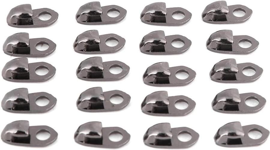 Schoenhaken Set van 20 Stuks Reparatie Haakriem Connector Voor Klimschoenen en Handtassen Duurzame Legering Accessoires Reparatie Schoenen