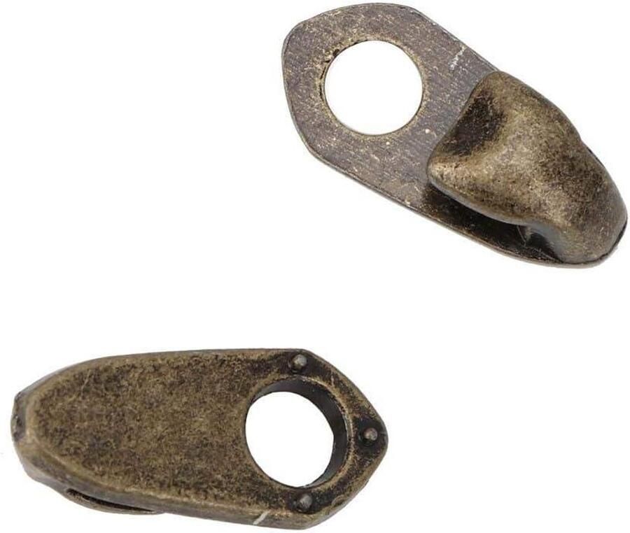 Schoenhaken Set van 20 Stuks voor Klimlaarzen Metaal Wandelschoenen Werkschoenen Bergbeklim Inclusief Klinknagels