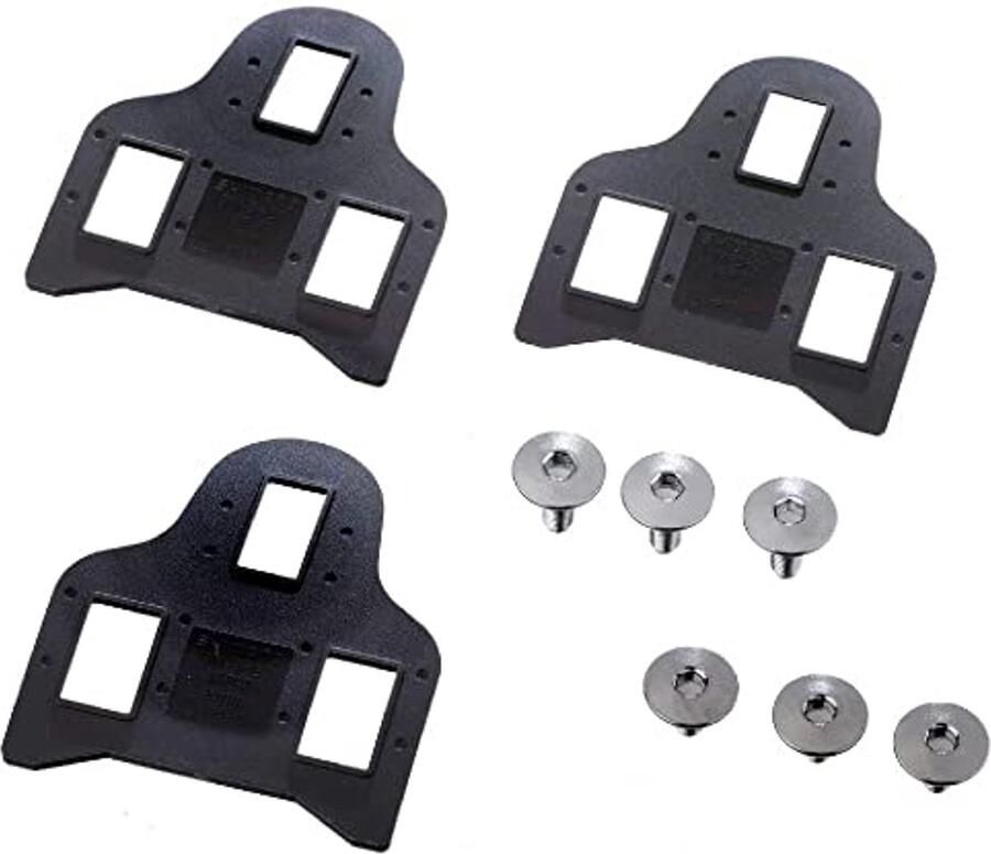 Schoenplaat Spacer Set Afstandhouders Schoenplaten Wielersport Aanpassing Compenseert Beenlengte Verschil 1-5 mm Meerkleurig
