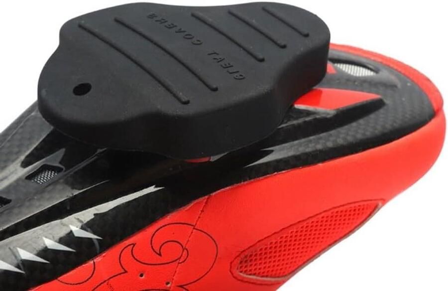 Schoenplaatjes Beschermers Wandelpads Fietsschoenen Fietsen Onderhoud Verlengt Levensduur Lichtgewicht 12 Gram Zwart