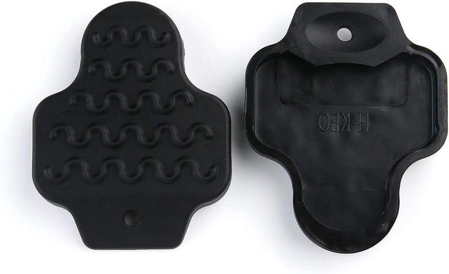 1 Paar Vervanging voor SPD-SL LOOK KEO LOOK Delta Pedaal Schoenplaten Covers Racefiets Schoenplaatjes Protector zwart Stijl 2 90x72x15mm