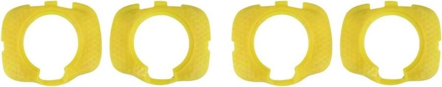 Schoenplaatjes Pedaal Covers Fiets Accessoires Bescherming Tijdens Lopen Verhoogt Tractie 2 Paar Geel