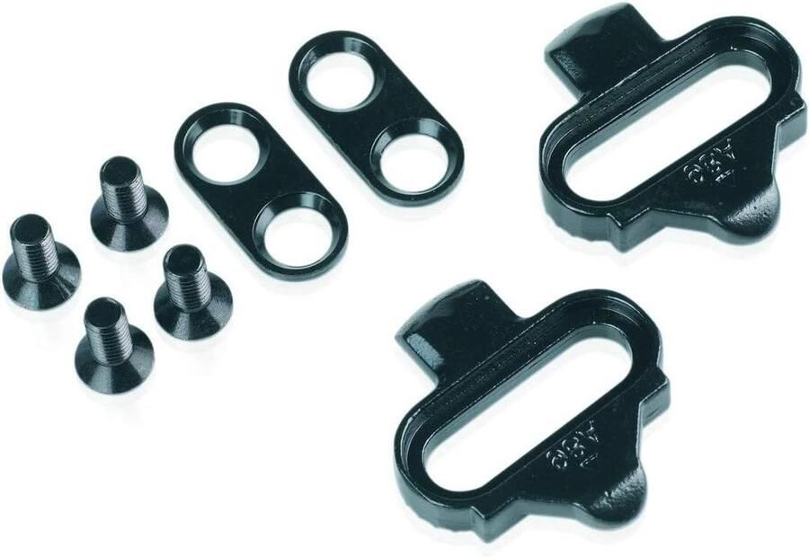 Schoenplaatjes Set Fietsplaatjes Paar Fietsprestaties Verbeteren Shi o SPD Compatibel Per Paar Zwart
