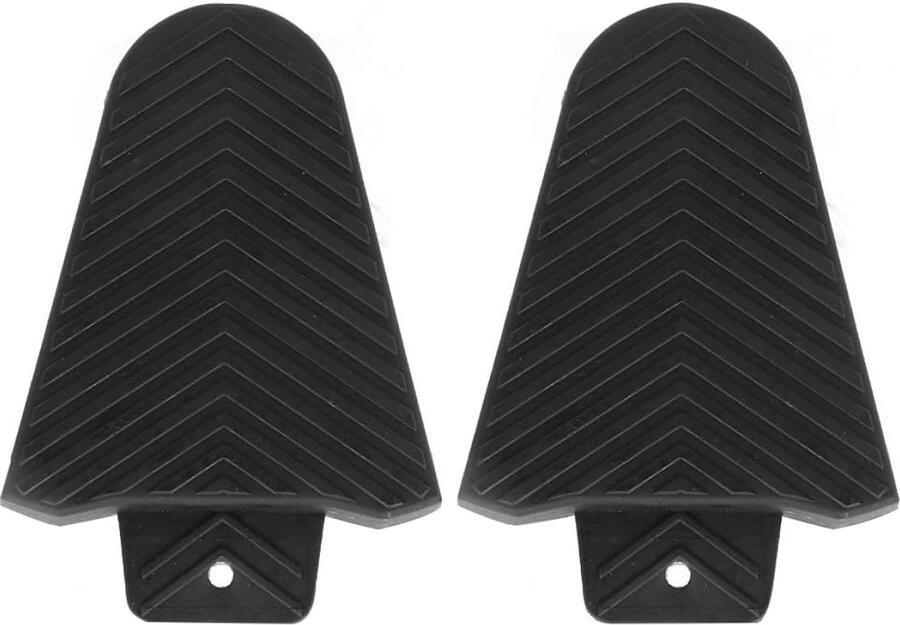 Schoenplaatjeshoezen Fietsschoen Beschermers Fietsen Lopen Antislip Rubber 1 Paar Zwart