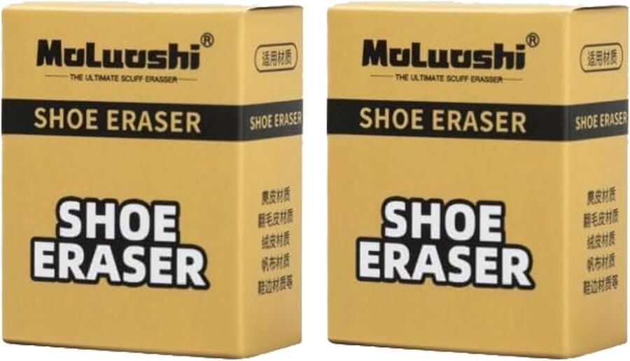 Schoenreiniger voor Sneakers en Leren Schoenen Waterloze Vlekkenverwijderaar Magic Rubber voor Suede en Nubuck Ideaal voor Boots en Sportschoenen