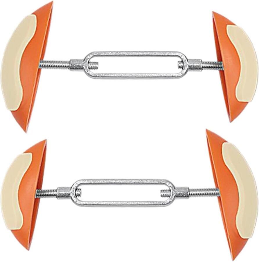 Schoenverbeteraar Schoenverbreder stretcher Comfortabel Lopen Verstelbaar Universeel 4.33x2.17 inch Oranje