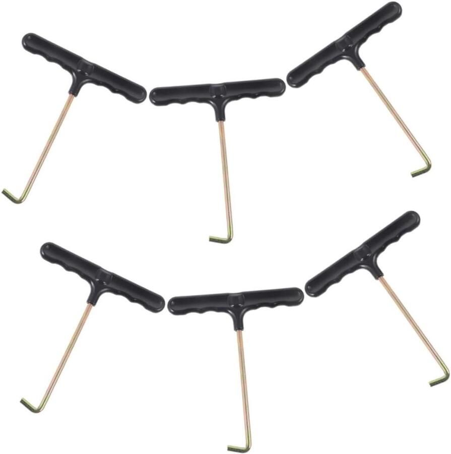 Schoenveter Spanners Vetersluiting Hulpmiddel Snel Veters Strikken Set van 6 Stuks 12 x Zwart