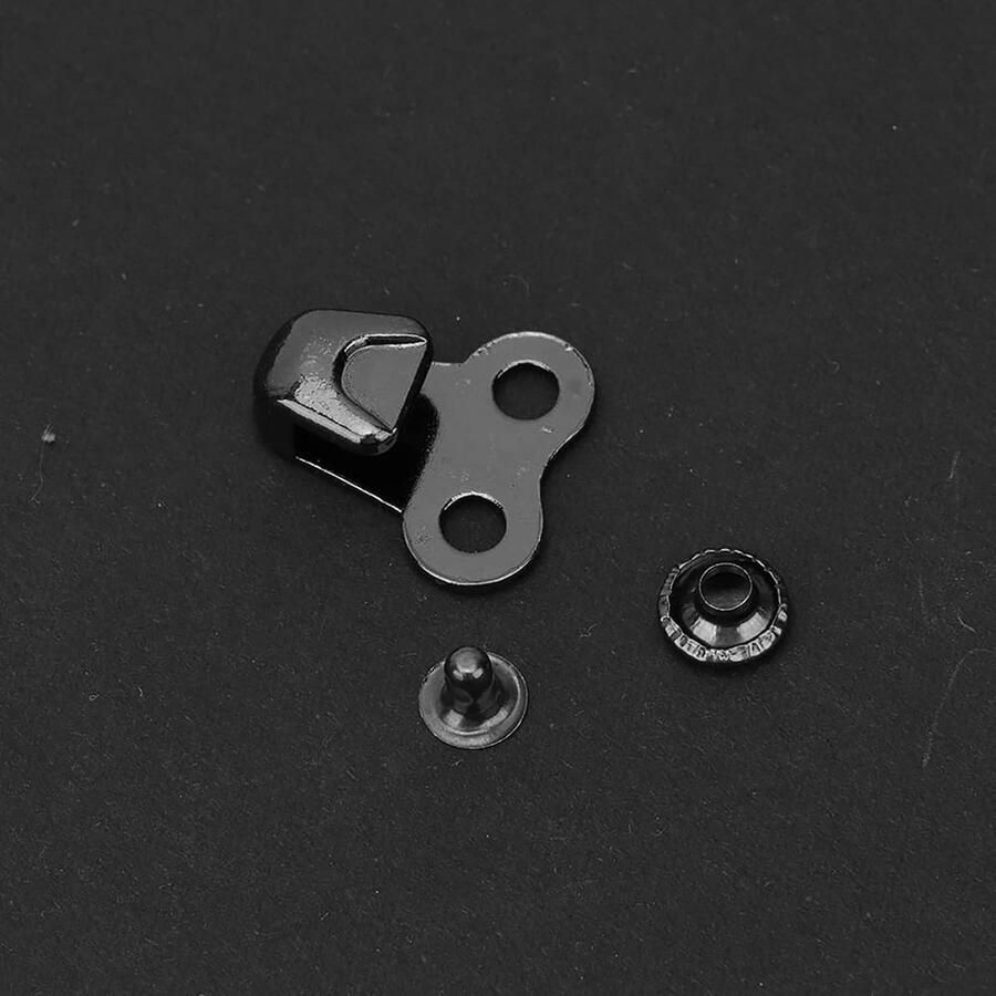 Schoenveterhaken Schoenlaarshaken Laarshaakoogjes Laarsoogreparatieset Legering Reparatie Kamp Wandelen Klinknagels Schoenveterhaken Laarshaak Zilver Zwart Geschikt voor Schoenen Laarzen Boots 20 Sets met [Hoofdkeyword]