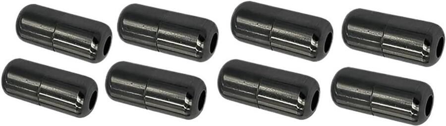 Schoenveters Gespen Schoen Sluitingen Schoenen Fixeren Geen Strikken Nodig 8 Stuks Zilver Zwart Goud