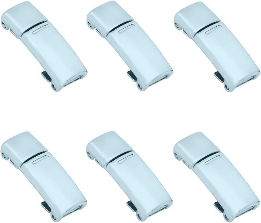Schoenveters Sluitingen Magnetische Veters Snel Schoenen Dubbel Magneet Slot 6 Stuks Metaal