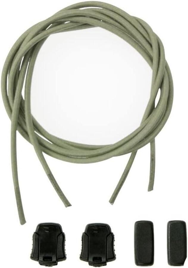 Schoenveters Veters Laarzen Duurzaam Materiaal Standaard Lengte Olijfgroen