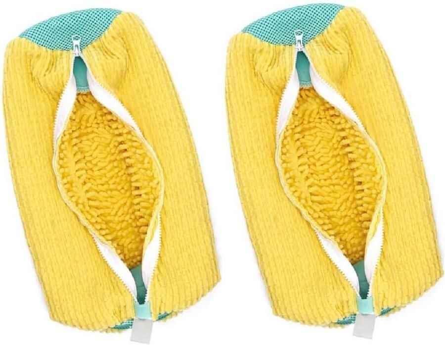 Schoenwaszakken voor in de wasmachine 2-pack geschikt voor sneakers en sportschoenen 39 x mesh waszakken voor canvas en hardloopschoenen